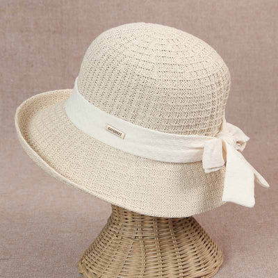 Hat with bow decoration Bright colors, simple, lightweight, well ventilated. helps to feel cool and protects from the harmful rays of the sun.หมวกคาดแต่งโบว์ สีสันสดใสเรียบง่าย น้ำหนักเบา ระบายอากาศได้ดี ช่วยให้รู้สึกเย็นสบาย และปกป้องจากรังสีที่เป็นอันตรายจากแสงแดด 