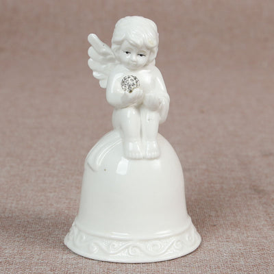 cupid bell porcelain Decorate your home to make it stand out beautifully. There is a sound that actually works. Giving as gifts or giving on various occasions There are designs to choose from. Affordable price.กามเทพกระดิ่งพอร์ซเลน ตกแต่งบ้านให้โดดเด่นสวยงาม มีเสียงใช้งานได้จริง มอบเป็นของขวัญหรือให้ในโอกาศต่างๆ มีแบบให้ได้เลือก ราคาย่อมเยา