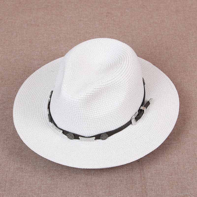 Cowboy-style straw hat with black band, looks beautiful and chic, can be worn to travel in various places Excellent sun protection Wholesale and retail. Good price. Good transportation service.หมวกสานทรงคาวบอย มีคาดสีดำ ดูสวยเก๋ ใส่ไปเที่ยวในที่ต่างๆ กันแดดกันลมได้ดีเลิศ ขายส่งและปลีก ราคาดี๊ดี มีบริการขนส่ง