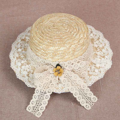 beautiful straw hat white lace dress tied with a bow Suitable for sun protection Or take a beautiful photo as well There are designs to choose from. Bright colors. It can be matched with any style of clothing.หมวกสานทรงสวย แต่งผ้าลูกไม้สีขาวผูกโบว์ เหมาะสำหรับใส่กันแดด หรือถ่ายแบบสวยๆได้เป็นอย่างดี มีแบบให้ได้เลือกสีสันสดใส เข้าได้กับเสื้อผ้าได้ทุกสไตล์ 